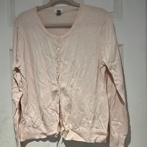 Blush pink button down